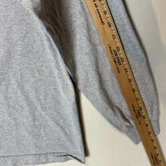 Adidas San Antonio Spurs Sweatshirt Men Medium Gray #2 Kawhi Leonard Long Sleeve - Picture 12 of 13